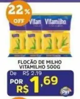Pinheiro Supermercado Flocão de milho vitamilho oferta