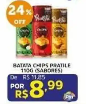 Pinheiro Supermercado batata chips pratile oferta