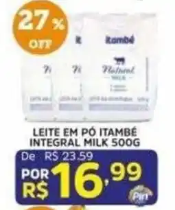 Pinheiro Supermercado Leite em pó itambé integral milk oferta