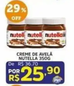 Pinheiro Supermercado Creme de avelã nutella oferta
