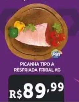 Pinheiro Supermercado Picanha tipo a resfriada fribal kg oferta