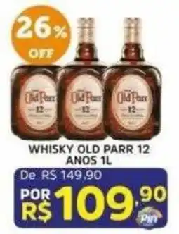 Pinheiro Supermercado Whisky old parr 12 anos 1l oferta