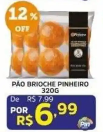 Pinheiro Supermercado pão brioche pinheiro oferta