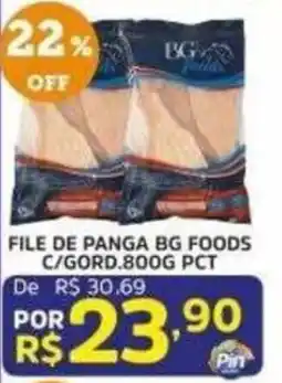 Pinheiro Supermercado File de panga bg foods oferta