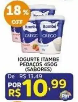 Pinheiro Supermercado Iogurte itambe pedaços oferta