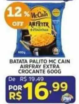 Pinheiro Supermercado batata palito mc cain airfryer extra crocante oferta