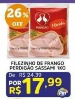 Pinheiro Supermercado Filezinho de frango perdigão sassami oferta