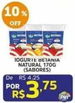 Pinheiro Supermercado Iogurte betania natural oferta