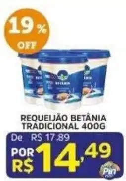 Pinheiro Supermercado Requeijão betânia tradicional oferta