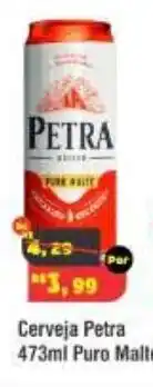 Royal Supermercados Cerveja Petra Puro Malte oferta