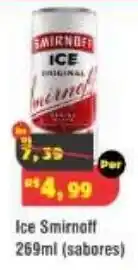 Royal Supermercados Ice Smirnoff oferta