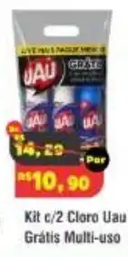 Royal Supermercados Kit c/2 Cloro Uau oferta