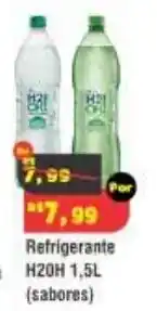 Royal Supermercados Refrigerante H20H 1,5L (sabores) oferta
