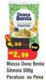 Royal Supermercados Massa dona benta sêmola oferta