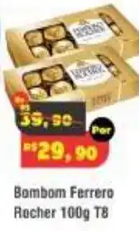 Royal Supermercados Bombom Ferrero Rocher 100g T8 oferta