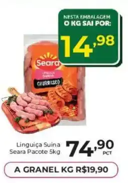 Comercial Esperança Linguiça Suína Seara Pacote oferta