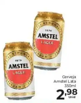Comercial Esperança Cerveja Amstel Lata oferta