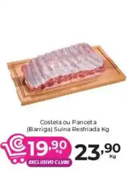 Comercial Esperança Costela ou Panceta (Barriga) Suína Resfriada Kg oferta