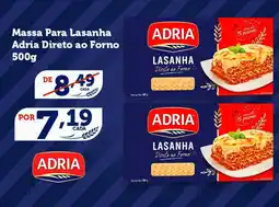 Comercial Esperança Massa para lasanha adria direto ao forno oferta