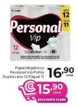 Comercial Esperança Papel Higiênico Personal Vip Folha Dupla oferta