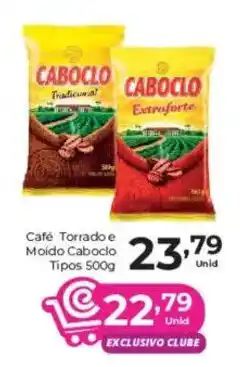 Comercial Esperança Café Torrado e Moído Caboclo Tipos oferta