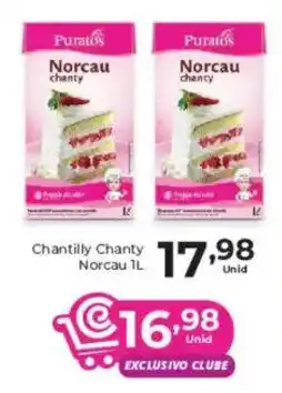 Comercial Esperança Chantilly Chanty Norcau 1l oferta