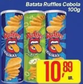 Comper Batata Ruffles Cebola oferta