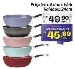 Comper Frigideira Brinox Wok Rainbow oferta