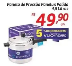 Comper Panela de Pressão Panelux Polida oferta