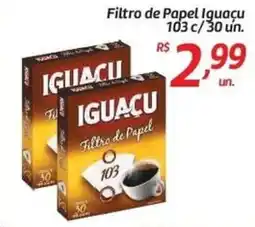 Comper Filtro de Papel Iguacu oferta