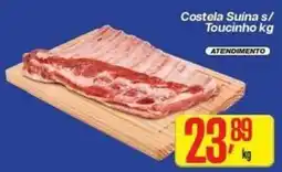 Comper Costela Suína s/ Toucinho kg oferta