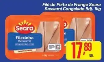 Comper File de Peito de Frango Seara Sassami Congelado oferta