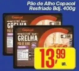 Comper Pão de Alho Copacol oferta