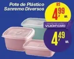 Comper Pote de Plástico Sanremo Diversos oferta