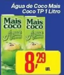 Comper Água de Coco Mais Coco TP oferta
