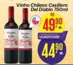 Comper Vinho Chileno Casillero Del Diablo oferta