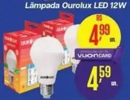 Comper Lâmpada ourolux led 12w oferta