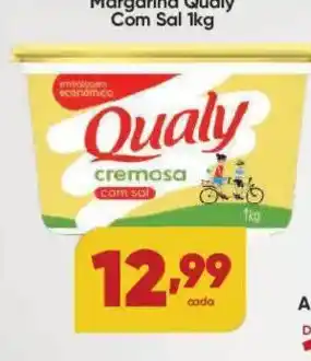 Lopes Supermercados Margarina Qualy cremosa com sal oferta