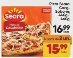 Lopes Supermercados Pizza de calabresa oferta