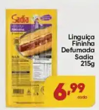 Lopes Supermercados Linguica Fininha Defumada Sadia oferta