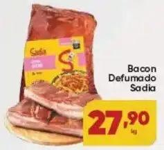 Lopes Supermercados Bacon Defumado Sadia oferta