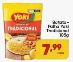 Lopes Supermercados Batata palha yoki tradicional oferta