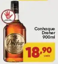 Lopes Supermercados Conhaque Dreher oferta