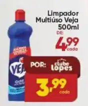 Lopes Supermercados Limpador Multiúso Veja oferta
