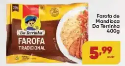 Lopes Supermercados Farofa de Mandioca Da Terrinha oferta
