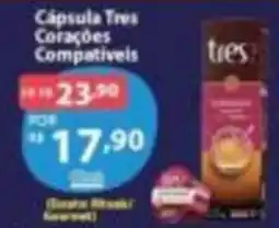 GoodBom Cápsula Tres Corações Competitíveis oferta