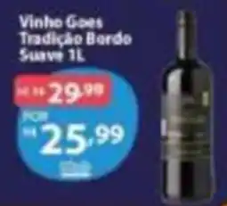 GoodBom Vinho Goes Tradição Bordo Suave oferta