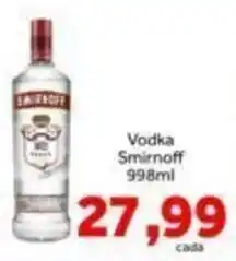 Shibata Supermercados Vodka Smirnoff oferta