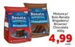 Shibata Supermercados Mistura p/ Bolo Renata Brigadeiro/ Brownie/ Chocolate oferta