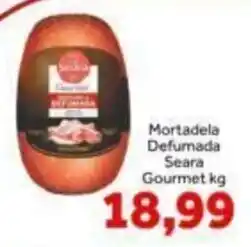 Shibata Supermercados Mortadela Defumada Seara Gourmet oferta